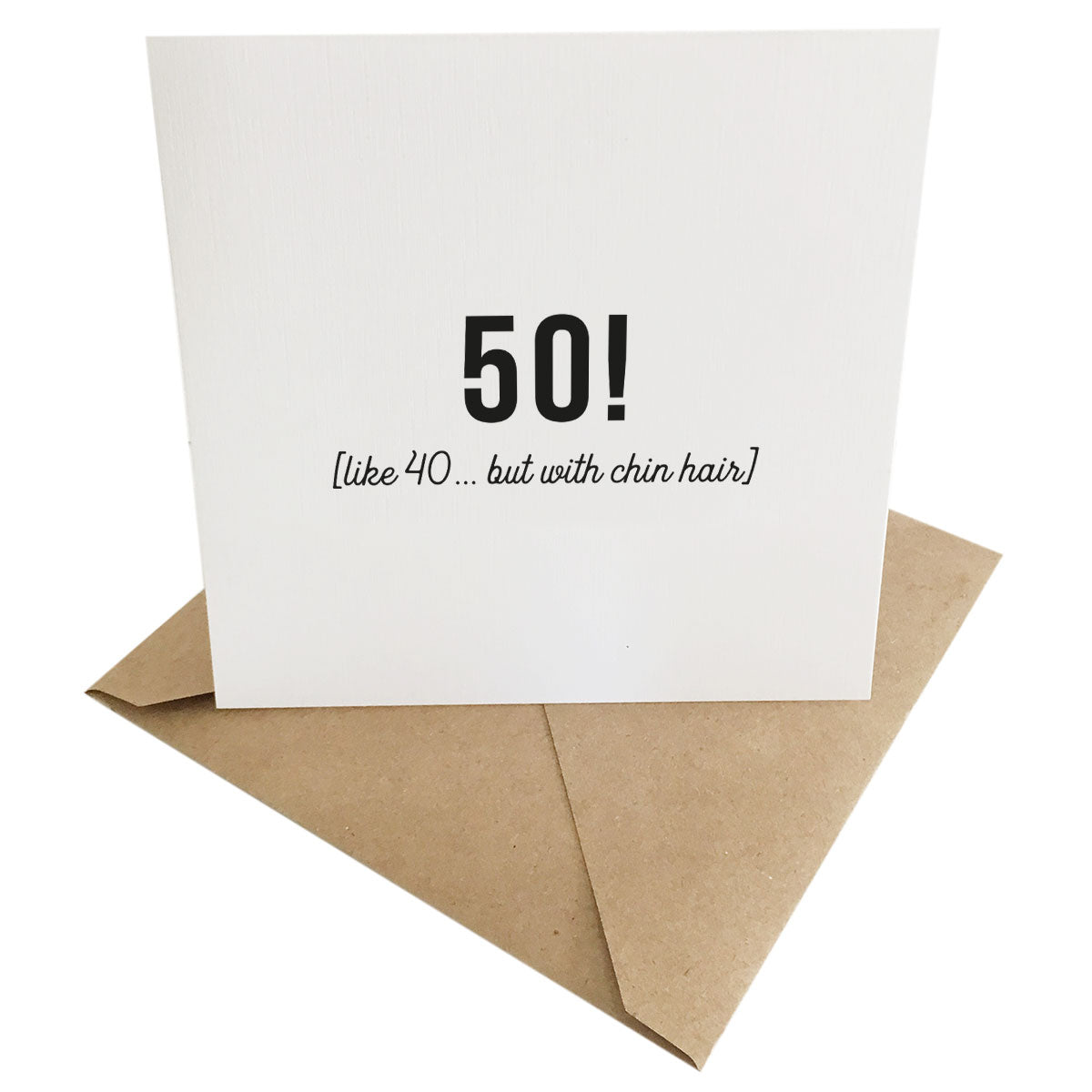 DARK SIDE GIFT CARD ~ Chin Hair