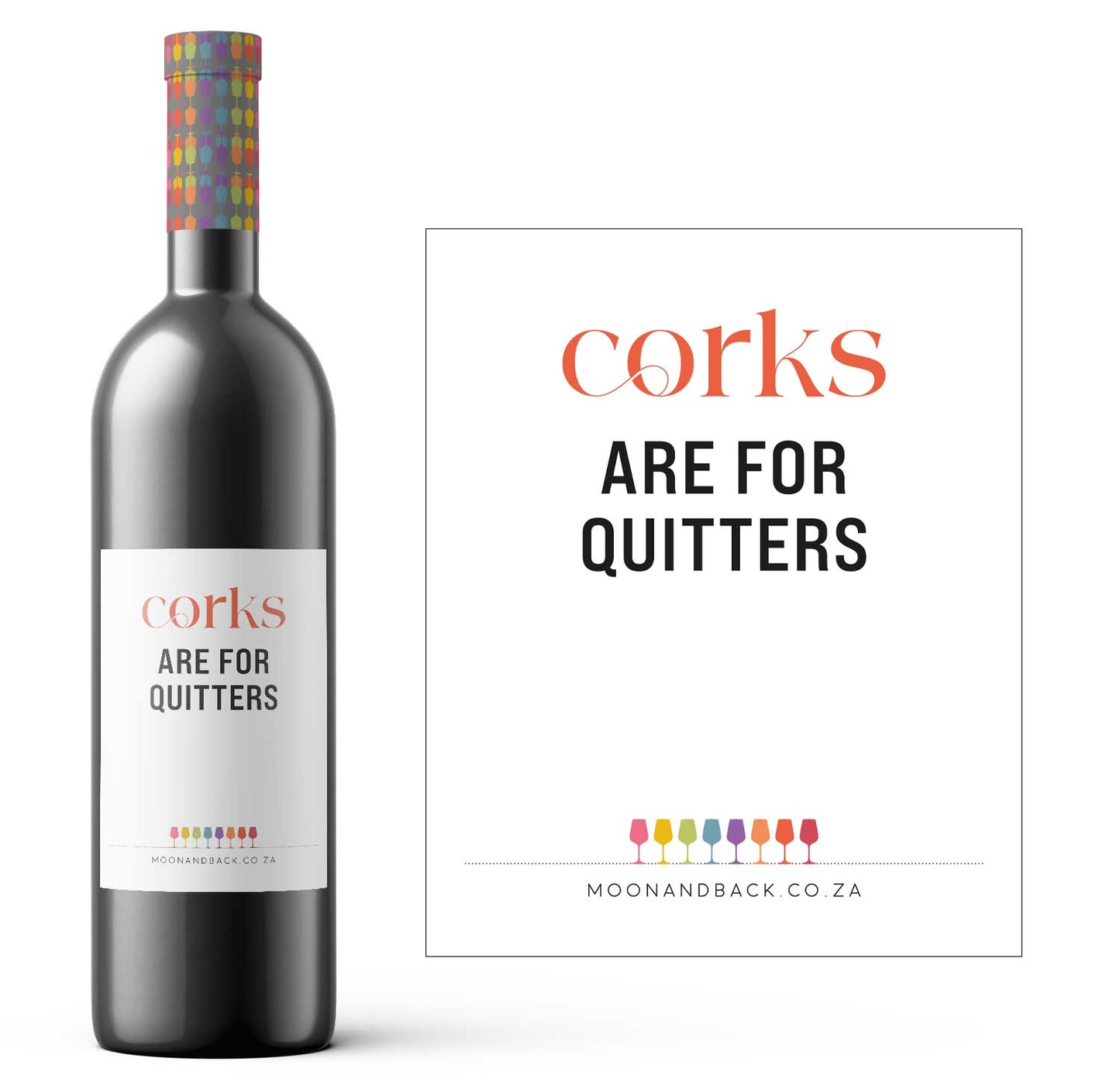 DARK SIDE Wine Labels