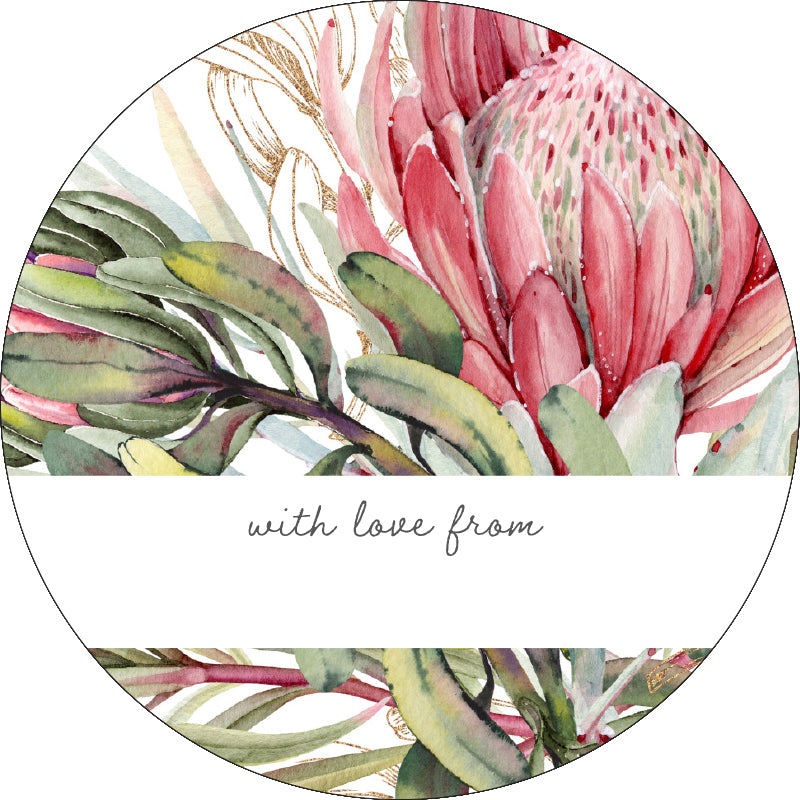 Protea Gold Gifting Stickers