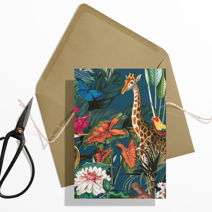 GIFT CARD SET [6] ~ Jungle Wild