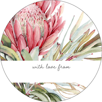 Protea Gold Gifting Stickers