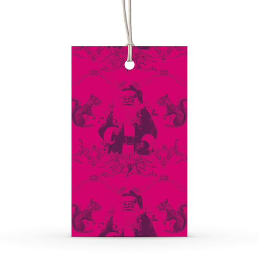 [PRE-ORDER] CHRISTMAS GIFT TAG SET [10] ~ Funky Toile