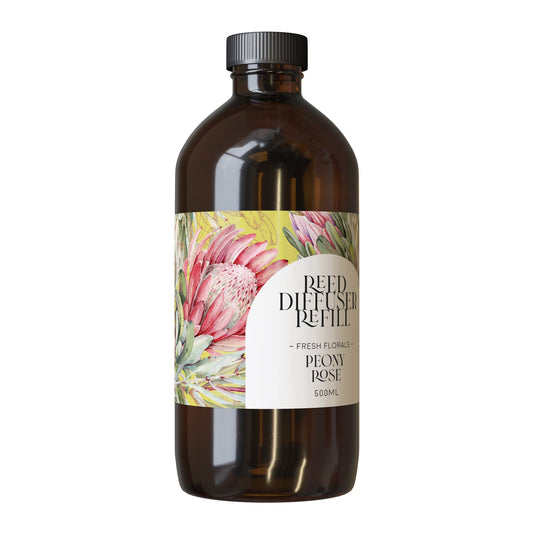 DIFFUSER OIL REFILL [500ml] - PEONY ROSE