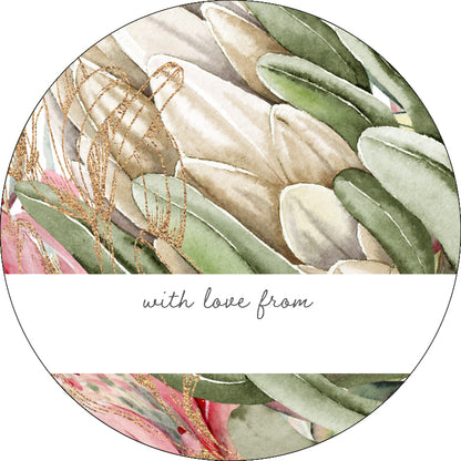 Protea Gold Gifting Stickers