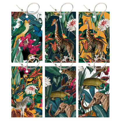 GIFT TAG SET [6] ~ Jungle Wild