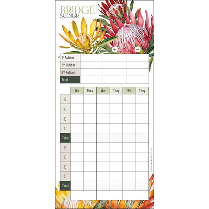 BRIDGE SCORING SET ~ BODD FORMAT