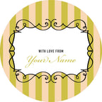 Candy Stripe Gifting Stickers