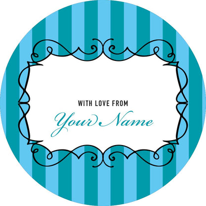 Candy Stripe Gifting Stickers