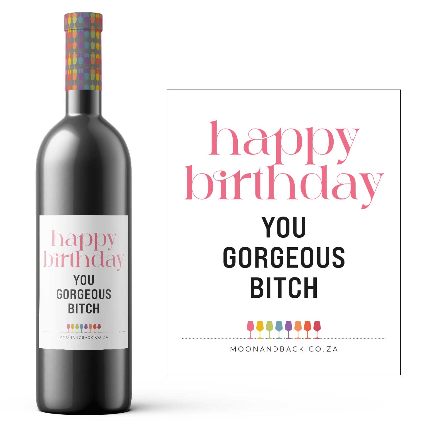 DARK SIDE Wine Labels