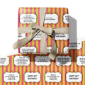 DARK SIDE WRAPPING PAPER ~ One for the ladies arriving at the 5th floor