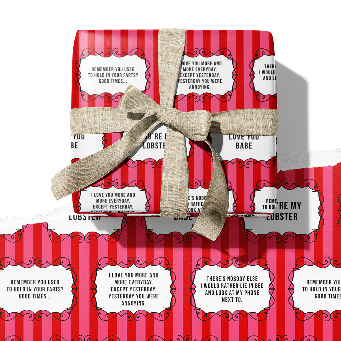DARK SIDE WRAPPING PAPER ~ For those in love who still buy gifts