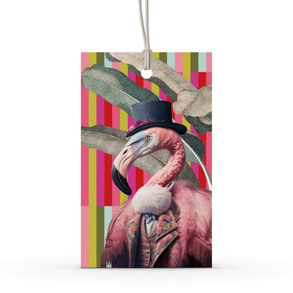 PRE-ORDER - GIFT TAG SET [6] ~ Flamingo Fantasy