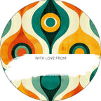 Funky Retro Gifting Stickers