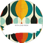 Funky Retro Gifting Stickers