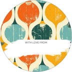 Funky Retro Gifting Stickers