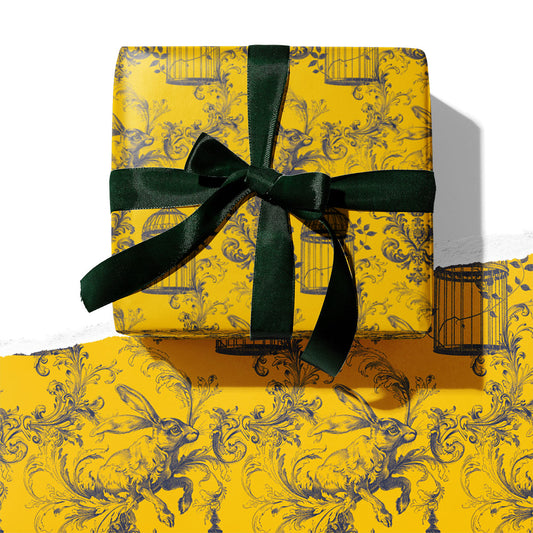 CHRISTMAS WRAPPING PAPER ~ Funky Toile