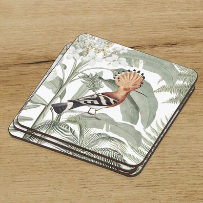 COASTERS ~ Hoopoe [set of 4]