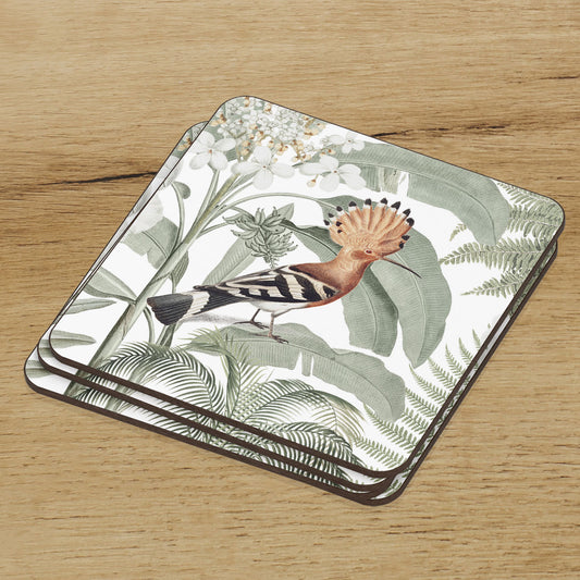 COASTERS ~ Hoopoe [set of 4]