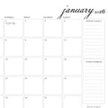 2026 A3 DESK Calendar (unmagnetised)