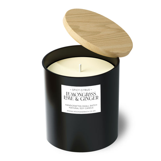 LARGE SOY CANDLE - Lemongrass Lime & Ginger