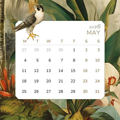 Mini Desk Calendar 2026