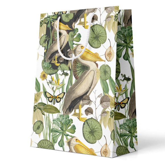 LARGE GIFT BAG & TAG ~ Pelican & the Pear