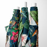 FABRIC BY THE METRE ~ Jungle Wild Inky