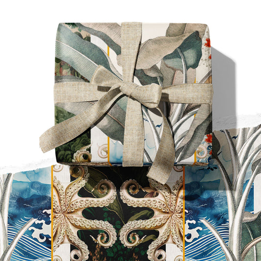 WRAPPING PAPER ~ Coastal [5 sheets]