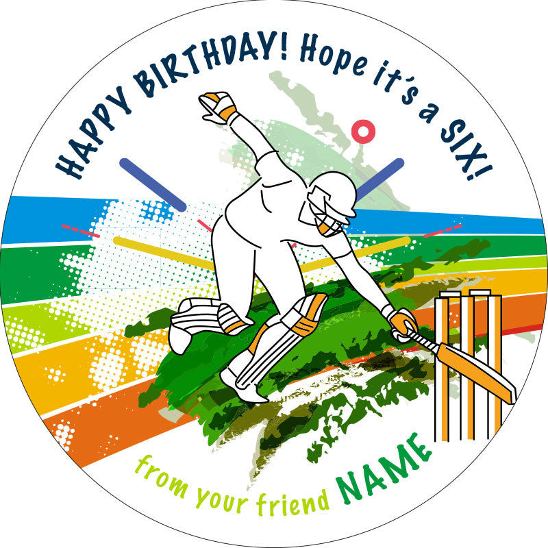 Cricket Crazy Gifting Stickers
