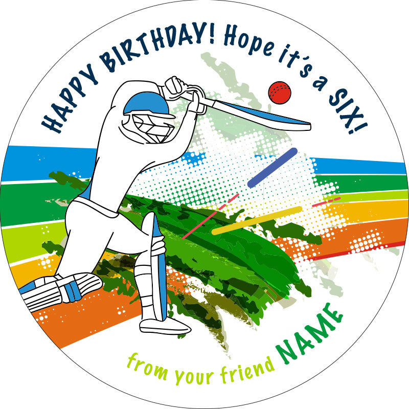 Cricket Crazy Gifting Stickers