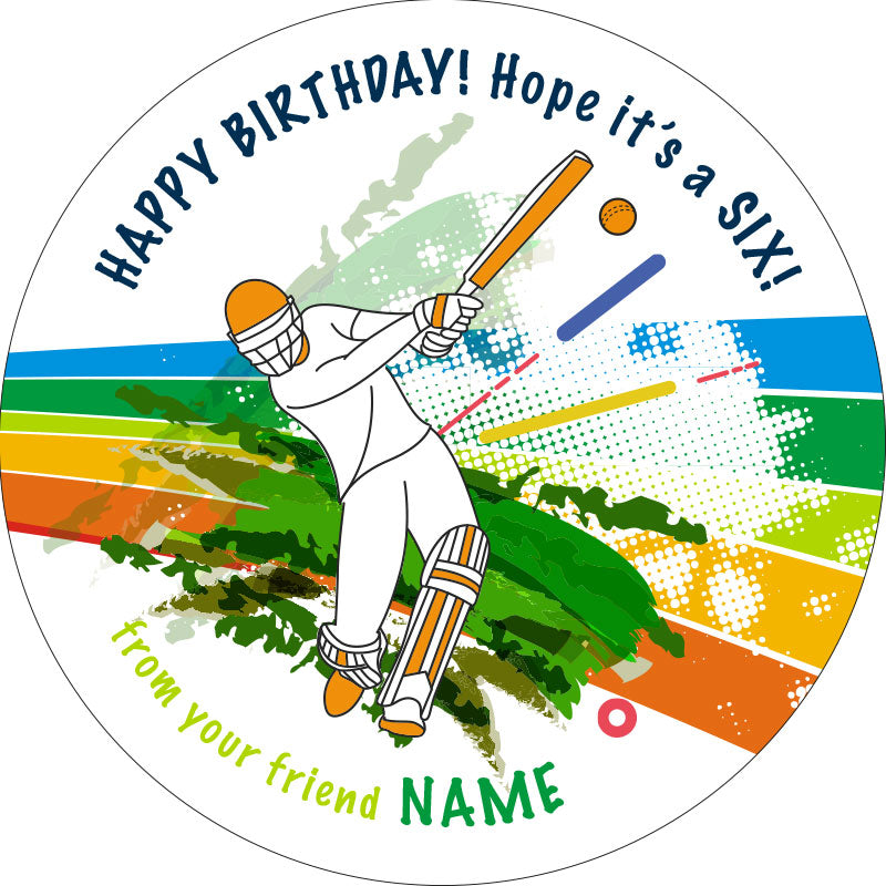 Cricket Crazy Gifting Stickers