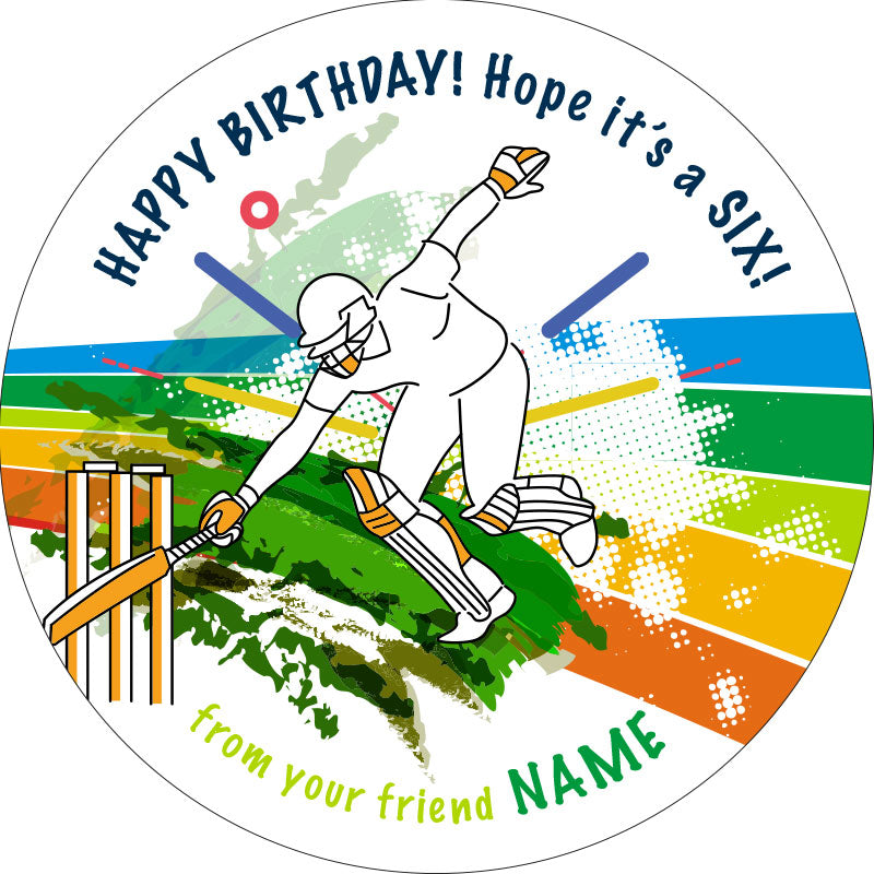 Cricket Crazy Gifting Stickers