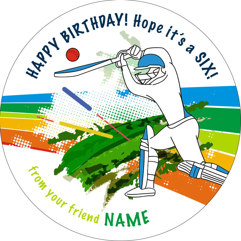 Cricket Crazy Gifting Stickers