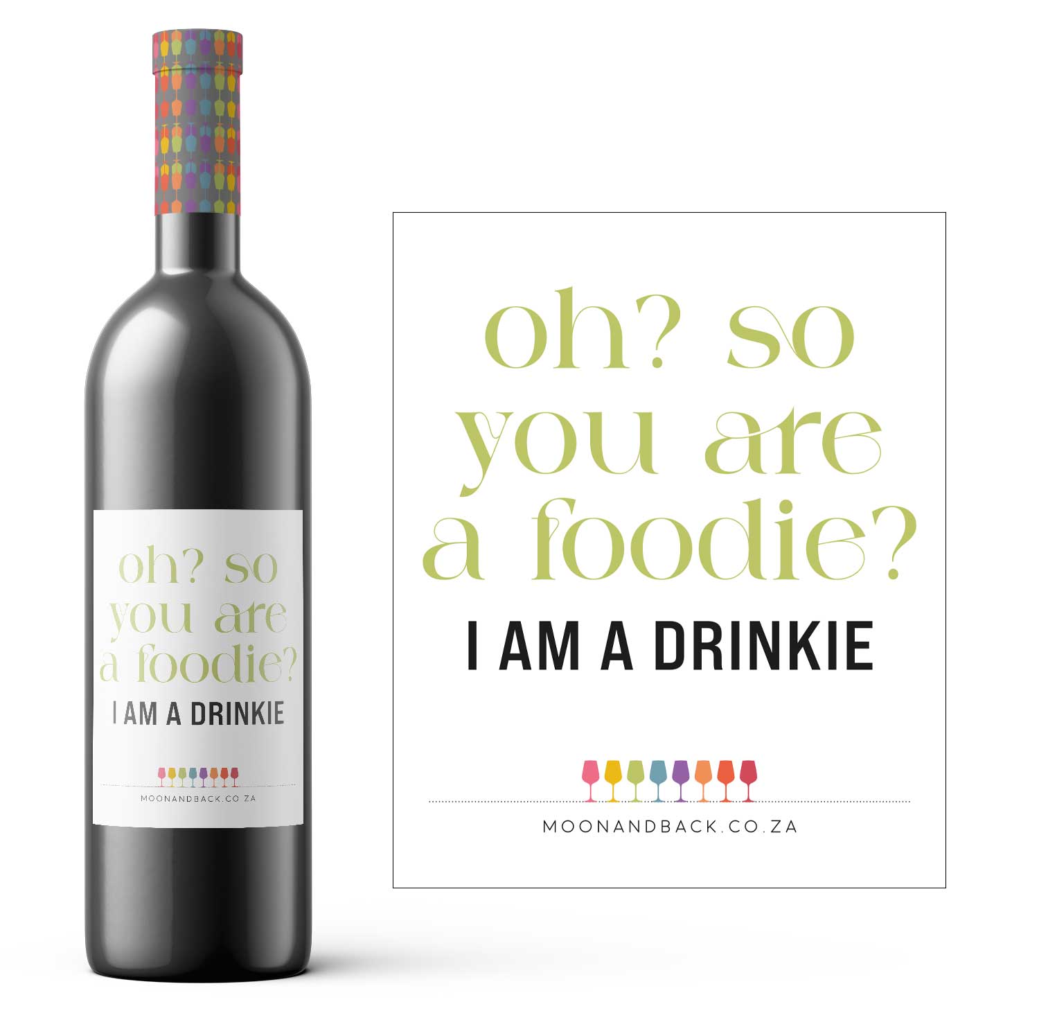 DARK SIDE Wine Labels
