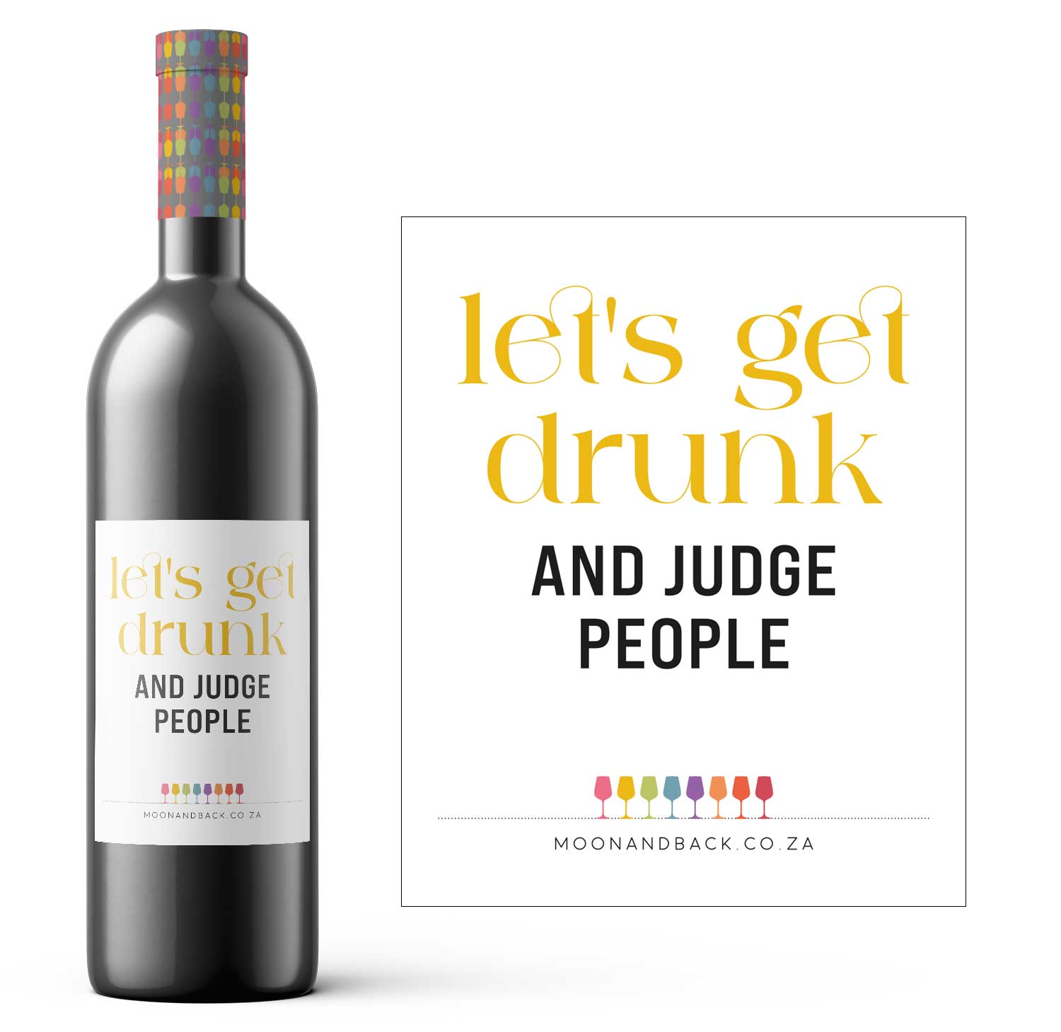 DARK SIDE Wine Labels