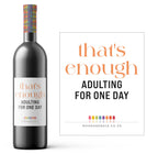 DARK SIDE Wine Labels