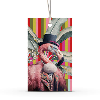 PRE-ORDER - GIFT TAG SET [6] ~ Flamingo Fantasy