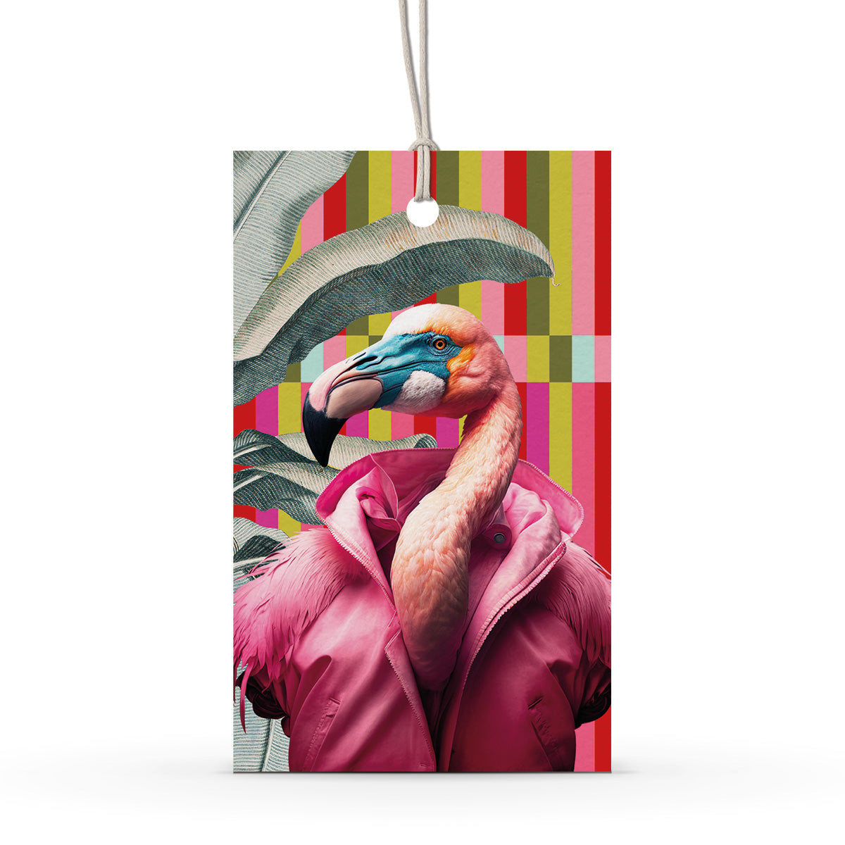 PRE-ORDER - GIFT TAG SET [6] ~ Flamingo Fantasy
