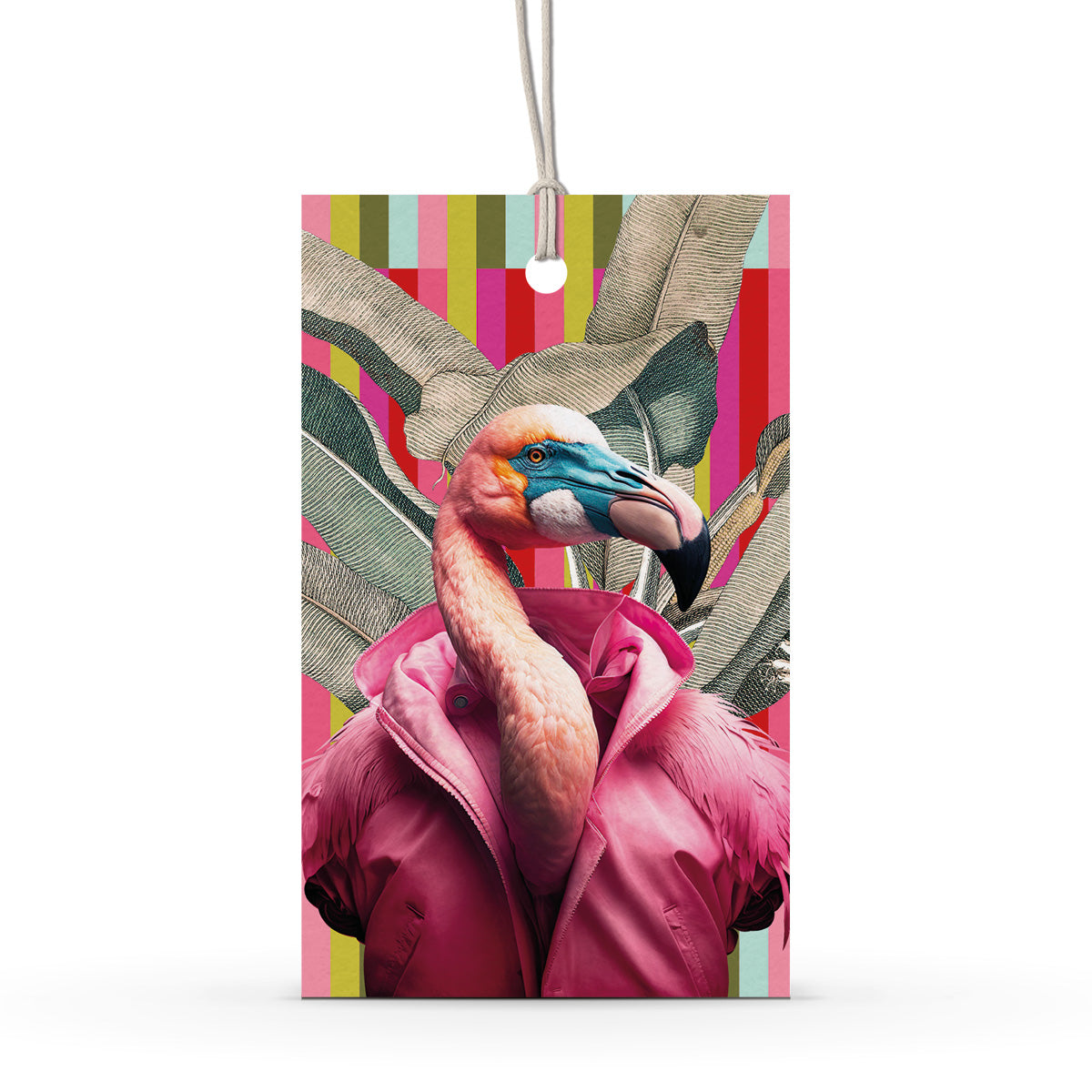 PRE-ORDER - GIFT TAG SET [6] ~ Flamingo Fantasy