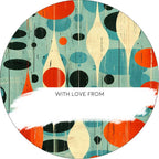 Funky Retro Gifting Stickers