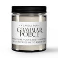 DARK SIDE CANDLE - A Candle for Grammar Police