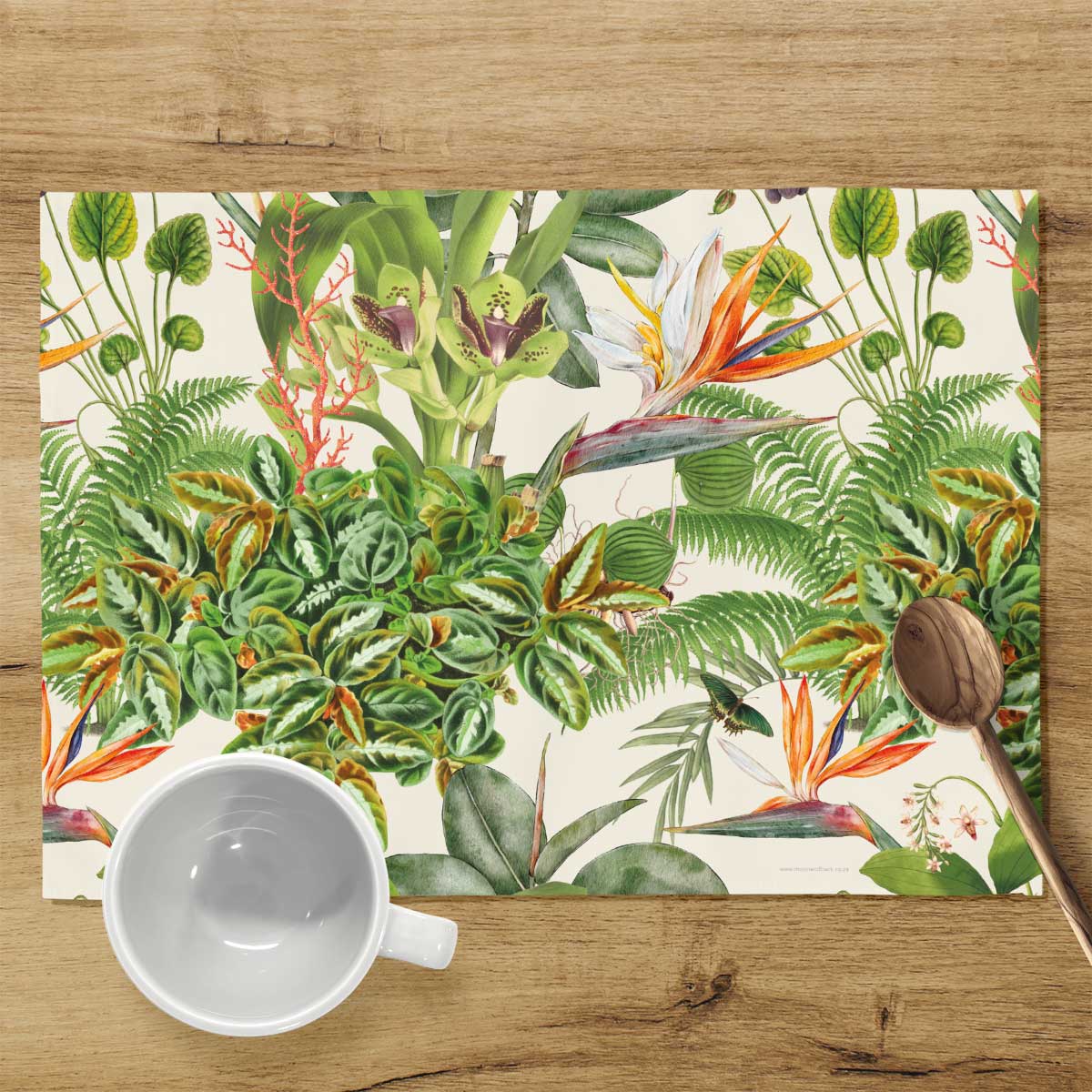 REUSABLE PLACEMATS [4] ~ Greenhouse