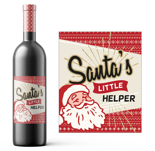 DARK SIDE WINE LABELS - A Retro Christmas