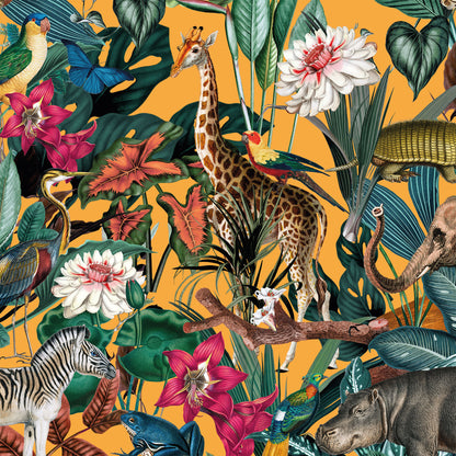 [PRE-ORDER] WRAPPING PAPER ~ Jungle Wild Sunshine