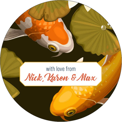 Koi Garden Gifting Stickers