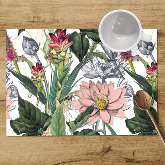 PRE-ORDER - REUSABLE PLACEMATS [4] ~ Lush White