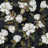 FABRIC BY THE METRE ~ Magnolia Black