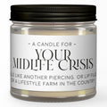 DARK SIDE CANDLE - A Candle for Your Midlife Crisis