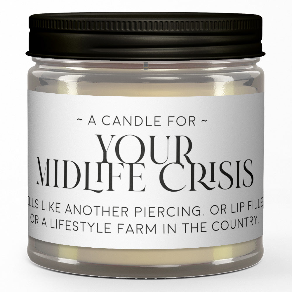 DARK SIDE CANDLE - A Candle for Your Midlife Crisis
