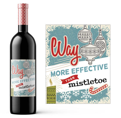 DARK SIDE WINE LABELS - A Retro Christmas